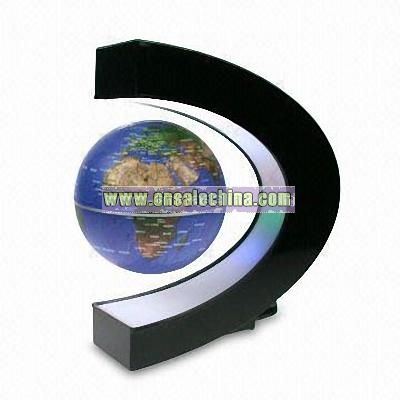 Magnetic Levitating Globe with 6pcs LED Lights