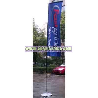Feather Banner In Ground Base with Water Bag