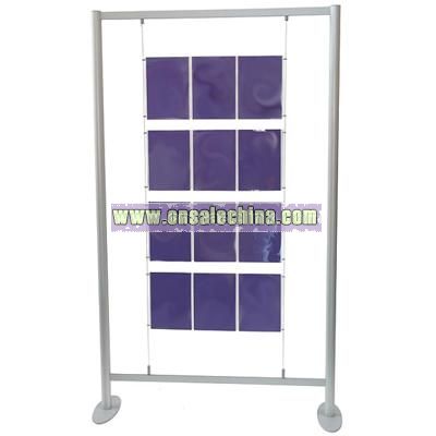 Display Frame with Poster & Holders