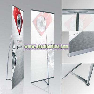 Deluxe L Banner Stand