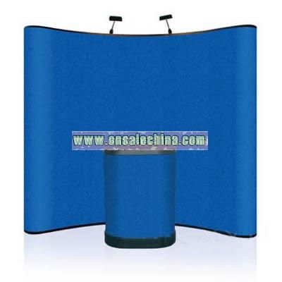 3500713 pop up display,with fabric panel
