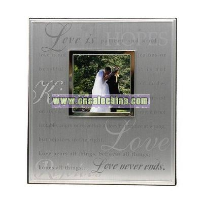 Love Album - Brushed Silver