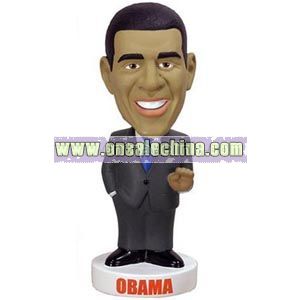 Resin Obama Bobble Head Figures