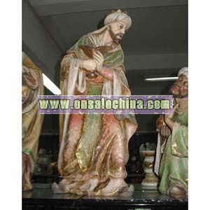 Polyresin Religious Figurine, Resin Nativity Figure Craft