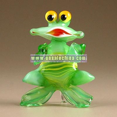Green Happy Frog