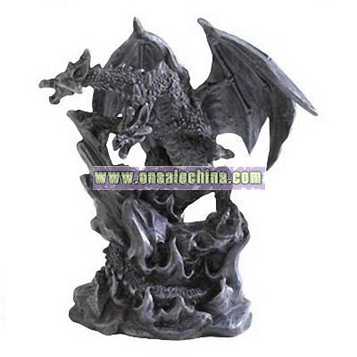 Double Dragon Figurine