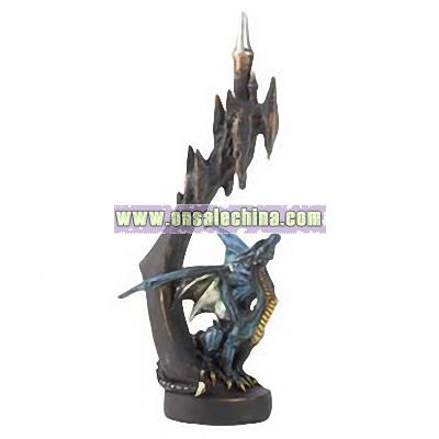 Azure Dragon Figurine