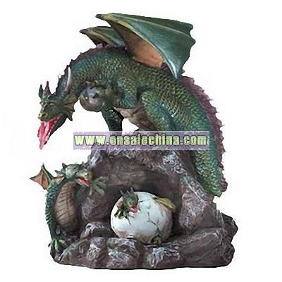 Mother Dragon And Brood