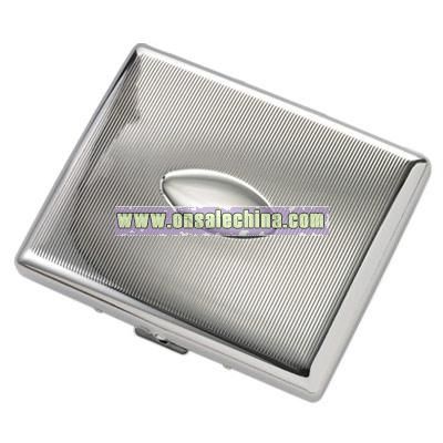 Double-Sided Silver Cigarette Case