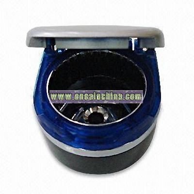 Illuminant Ashtray with Removable Metal Inner Can and Double-sided Adhesive Tape