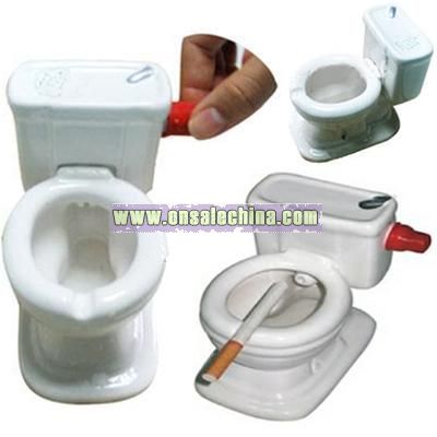 Toilet Ashtray Gag Novelty Gift Toy