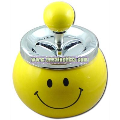 Smiley Face Self Cleaning Ashtray