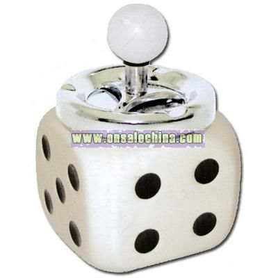 Dice Spin Top Ashtray