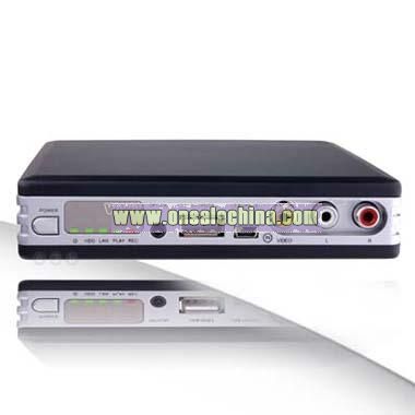 2.5 Inch HDD Media Player with LAN and TV Record