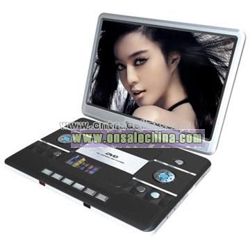 16inch Swivel LCD Portable DVD Player with TV, USB, AV in, VGA