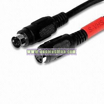 S-VHS Plug to S-VHS Jack Cable