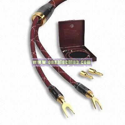 High-end Hi-fi Cable with Nylon Sleeve Jacket