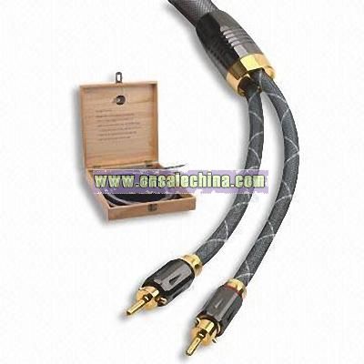 High-end Hi-fi Cable with Locking Type Terminal