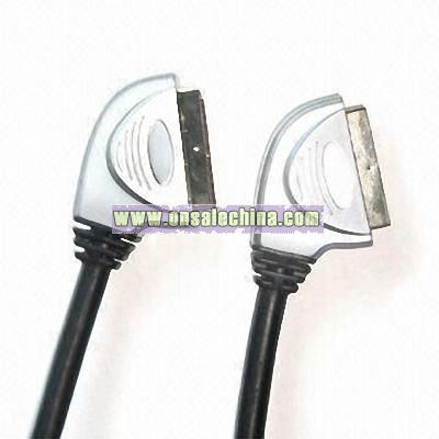 SCART 21P to SCART 21P Cables