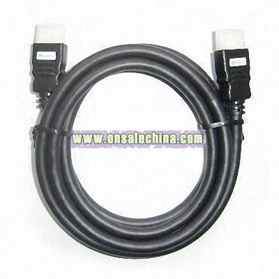 HDMI to HDMI Plug with Triple Shields