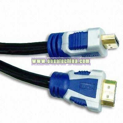HDMI Cables with Dual Color Molding