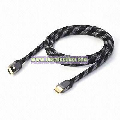 HDMI to HDMI Cable with Nickel-plated Connector