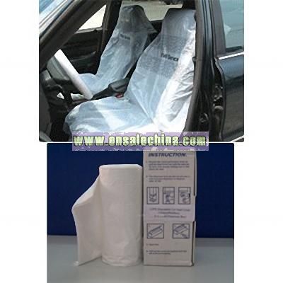 Plastic Car Seat Cover on Roll