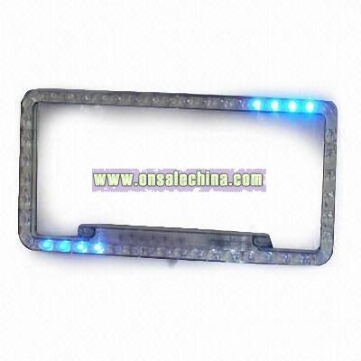 LED Car License Plate Frame