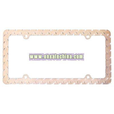 Diamond License Plate Frame