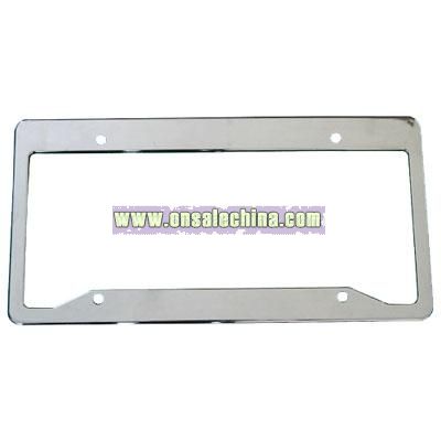 Blank License Plate Frame