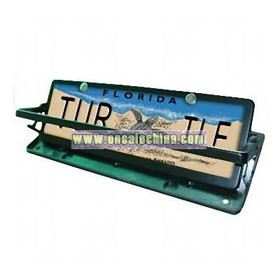 Remote Control Turn License Plate Frame