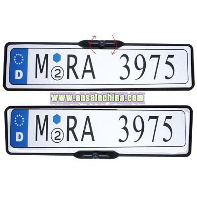 Number Plate Camera (Europe Size)