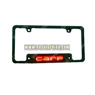 Car LED License Frame Plate