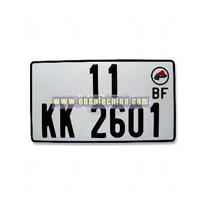 BF License Plate