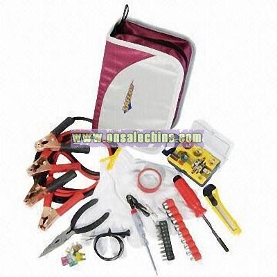 48 Pieces Car Emergency Kit