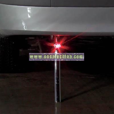 Car electrostatic band with light