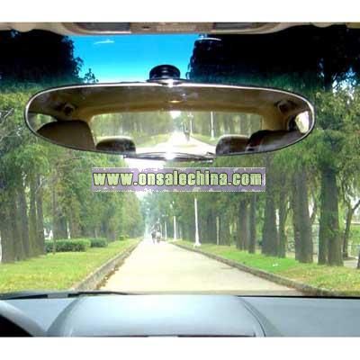 Car inside rearview mirror