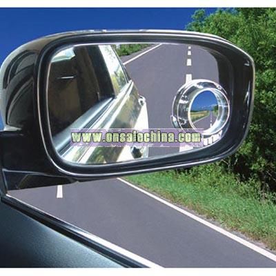 Small auxiliary round convex mirror