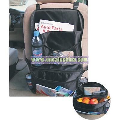 Car Seat Back Organizer with Cooler