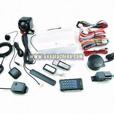 GSM Alarm System/GPS Vehicle Tracking System