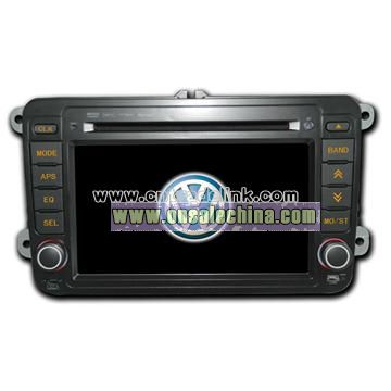 7-inch 2din Car DVD Player with Bluetooth, GPS, RDS, Dual-Zone, Steering Wheel Control for VW cars