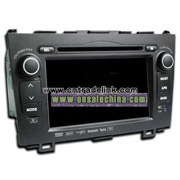 7-inch 2din Car DVD Player with Bluetooth, GPS, RDS, Dual-Zone, Steering Wheel Control for HONDA CR-V