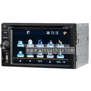 2 Din in-Dash Car DVD Palyer with GPS/IPOD, RDS