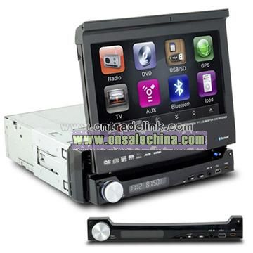 1 Din Car DVD with GPS / Detachable Panel