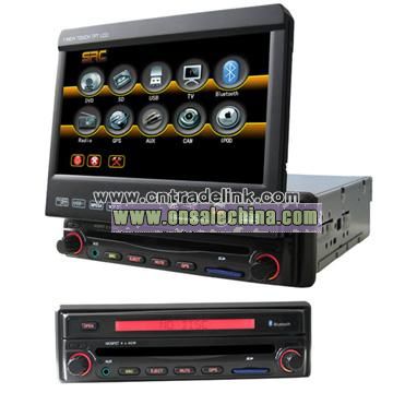 7-inch 1 DIN Car DVD Player with Built-in GPS