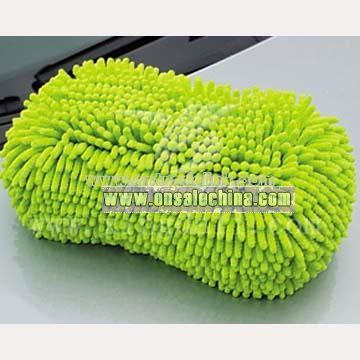 Car Cleaning-Chenille Sponge