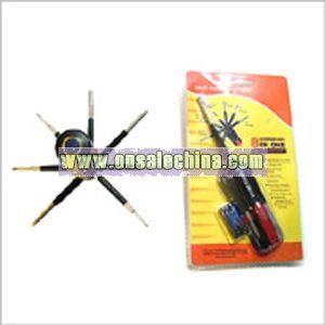 Multifunction Screwdriver with LED Light