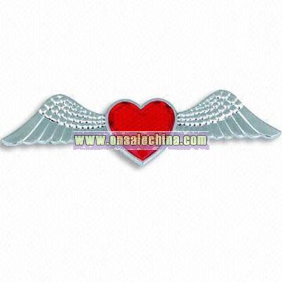 Car Sticker in Cupid Heart