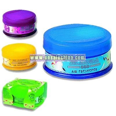 Gel Air Freshener with 4 Scents