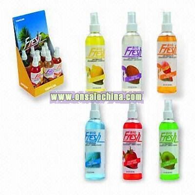 Spray Air Fresheners in Various Fragrance